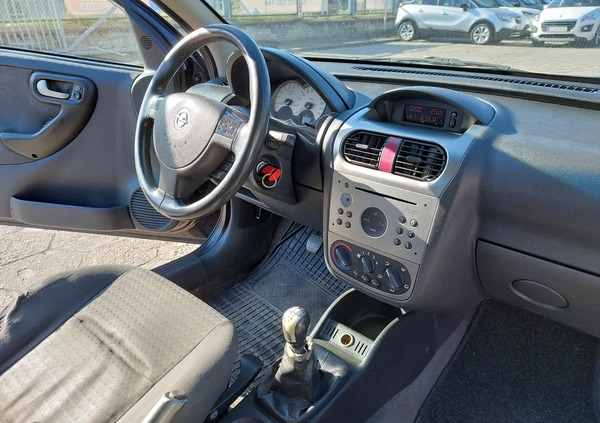 Opel Corsa cena 2950 przebieg: 264000, rok produkcji 2002 z Brzeziny małe 137